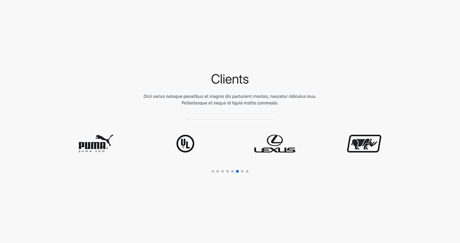 Bootstrap 5 Client or Partner Logo Carousel
