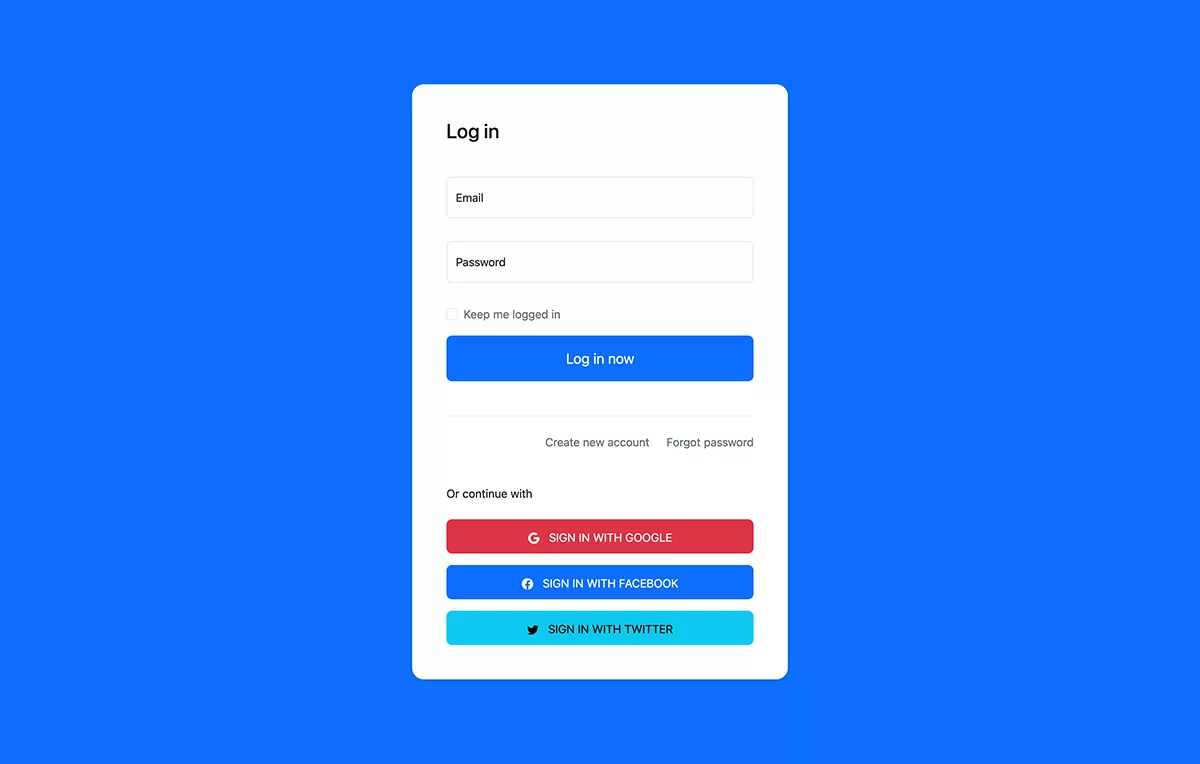 Free Course: Responsive Login Form Using Bootstrap 5, Bootstrap 5 Login  Form, Bootstrap 5 Project In Hindi from CODE4EDUCATION